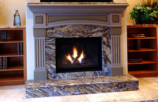 fireplace and bar installation in Carroll, IA